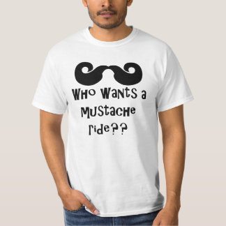 Mustache Ride T-shirt