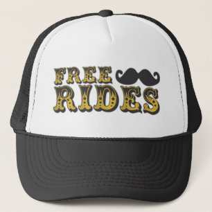Mustache Ride Trucker Hat Trucker Pet