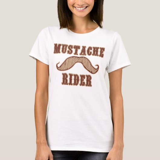 Mustache Rider T-shirt (Voorkant)