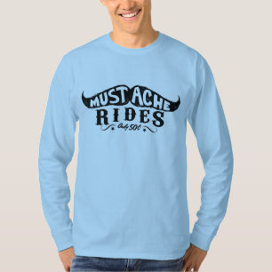 Mustache Rides T-shirt