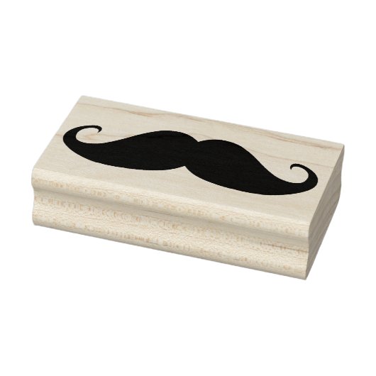  Mustache Rubber Art Stamp Rubberstempel (Stempel)