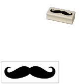 Mustache Rubberstempel (Gestempeld)