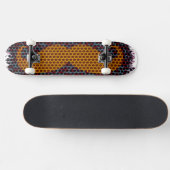 Mustache skateboard (Horizontaal)