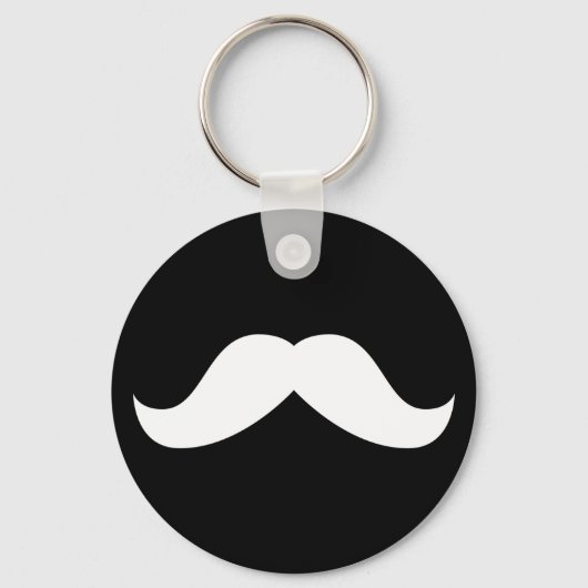 Mustache Sleutelhanger (Voorkant)