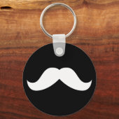 Mustache Sleutelhanger (Voorkant)