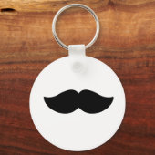 Mustache Sleutelhanger (Voorkant)