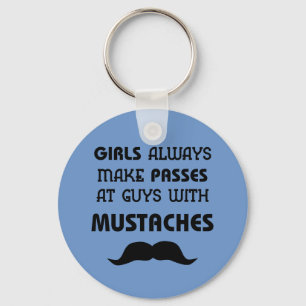 Mustache Sleutelhanger