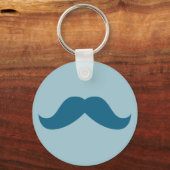 Mustache Sleutelhanger (Voorkant)