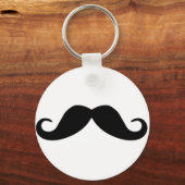 Mustache Sleutelhanger (Voorkant)