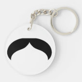 Mustache Sleutelhanger (Achterkant)