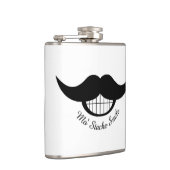 Mustache Smile Heupfles (Rechts)