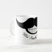 Mustache Smile Koffiemok (Voorkant links)