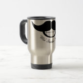 Mustache Smile Reisbeker (Voorkant links)