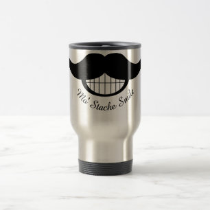 Mustache Smile Reisbeker