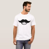 Mustache Smile T-shirt (Voorkant volledig)