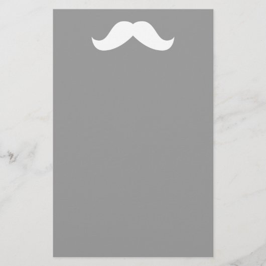 Mustache Stationery Briefpapier (Voorkant)