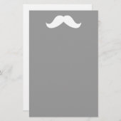 Mustache Stationery Briefpapier (Voorkant / Achterkant)