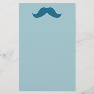 Mustache Stationery Briefpapier