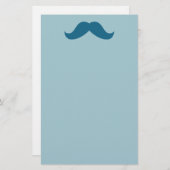 Mustache Stationery Briefpapier (Voorkant / Achterkant)