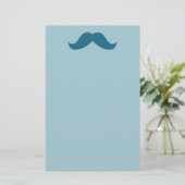 Mustache Stationery Briefpapier (Staand voorkant)