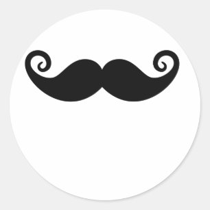 Mustache Sticker