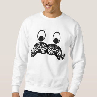 Mustache Sweater