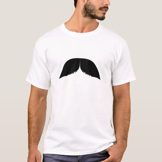 Mustache T-shirt (Voorkant)