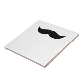 Mustache Tile Tegeltje (Zijkant)