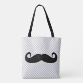 Mustache Tote Bag (Achterkant)