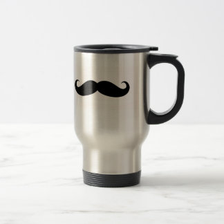 Mustache Travel Mug Reisbeker