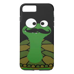 Mustache Turtle iPhone 8 Plus / 7 Plus Hoesje