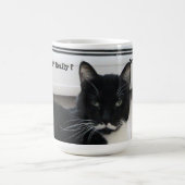 Mustache Tuxedo Chat (Sérieusement) Mug (Centre)