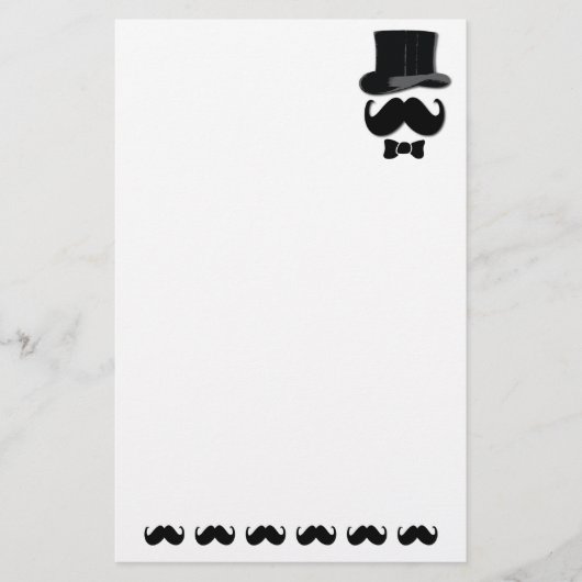 Mustache vel papier (Voorkant)