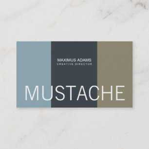 Mustache Visitekaartjes