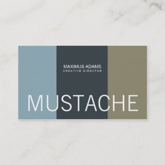 Mustache Visitekaartjes