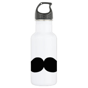 Mustache Waterfles