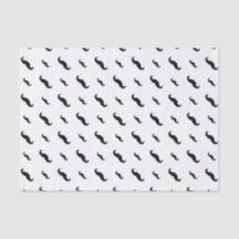 Mustache-weefselpapier