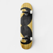 Mustache Wood #10 Skateboard (Voorkant)