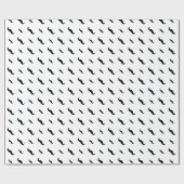 Mustache Wrapping Paper Cadeaupapier (Vlak)