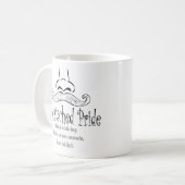 Mustached Pride Koffiemok (Voorkant links)