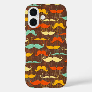 Mustaches iPhone 16 Hoesje