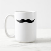 Mustaches gebeuren koffiemok (Links)