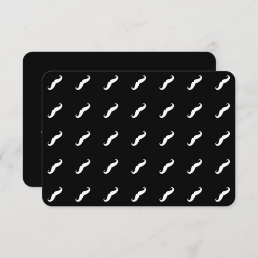 Mustaches Kaart (Voorkant / Achterkant)