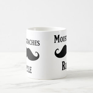 Mustaches Rule Koffiemok