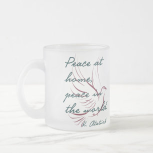 Mustafa Kemal Ataturk Matglas Koffiemok