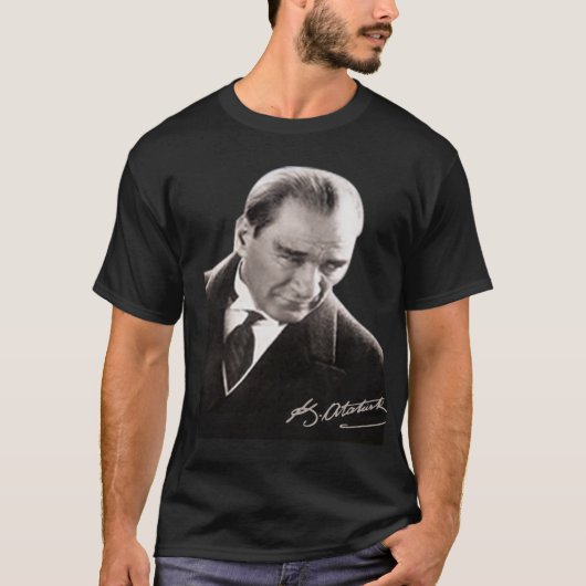 Mustafa Kemal Ataturk T-shirt (Voorkant)