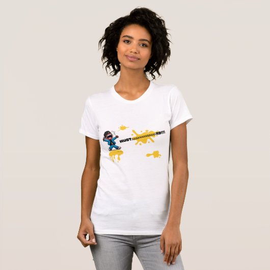 Mustafard Vrouwen Tshirt (Voorkant volledig)