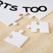 Mustakels hebben ook hart legpuzzel (Zijkant)