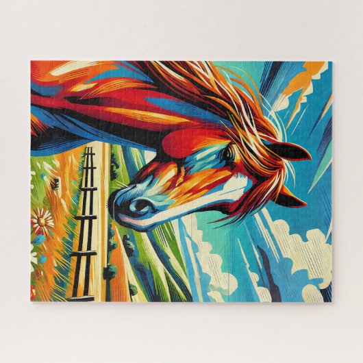 Mustang 500 Piece Puzzle Legpuzzel (Horizontaal)