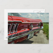 Mustang briefkaart (Voorkant / Achterkant)